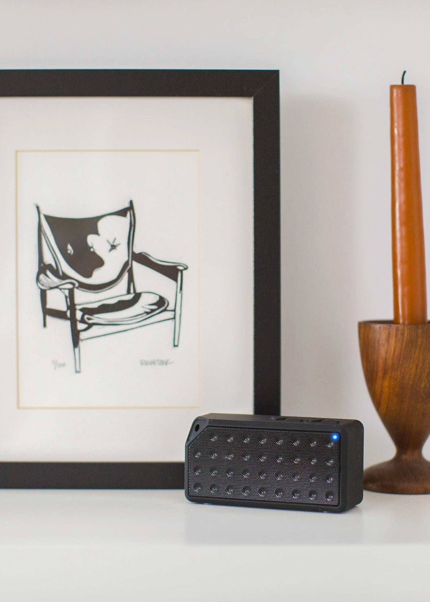 picture frame with matboard