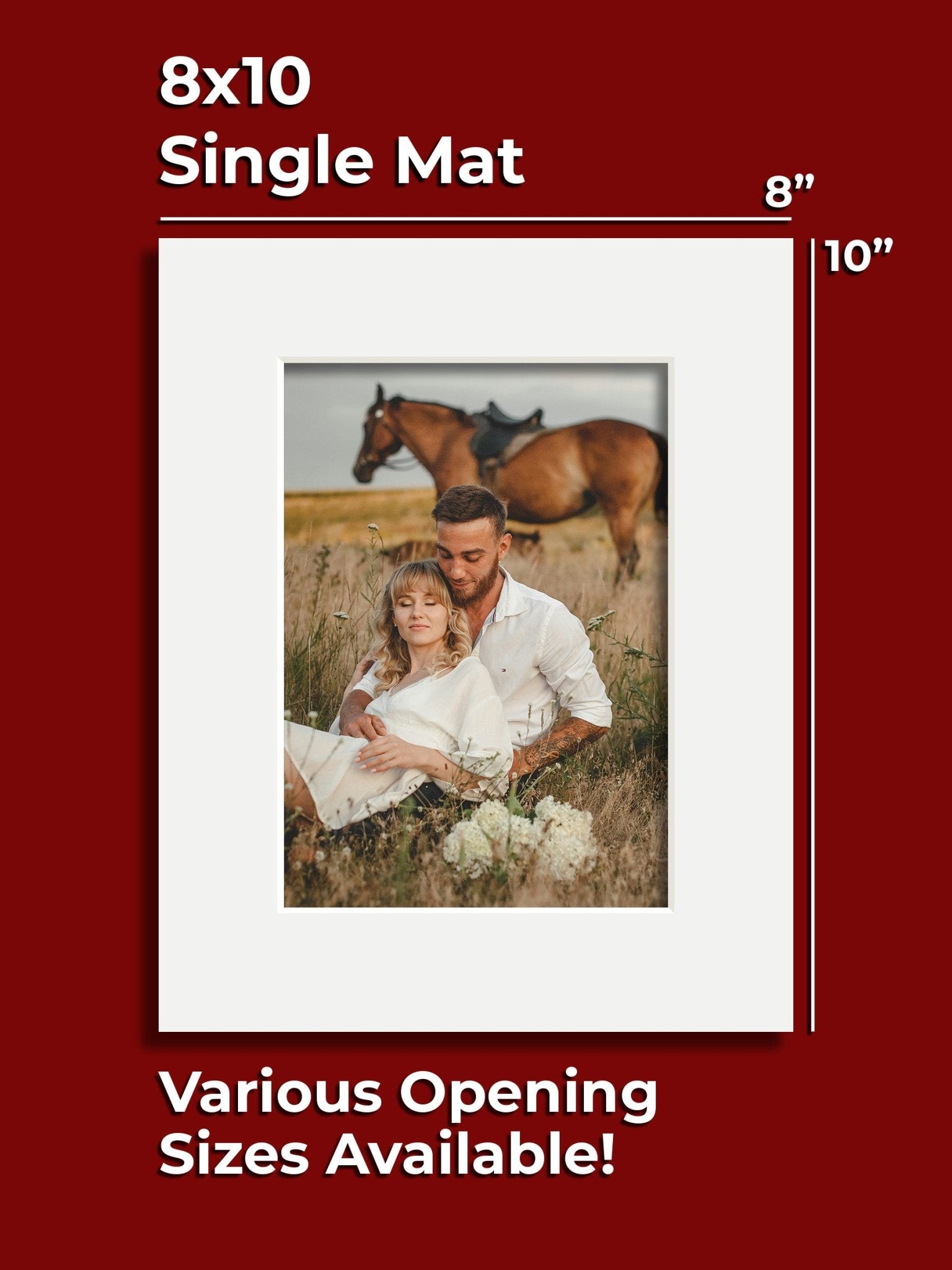 Decorative Series Single Mat - 8" x 10" - GalleryMats.com