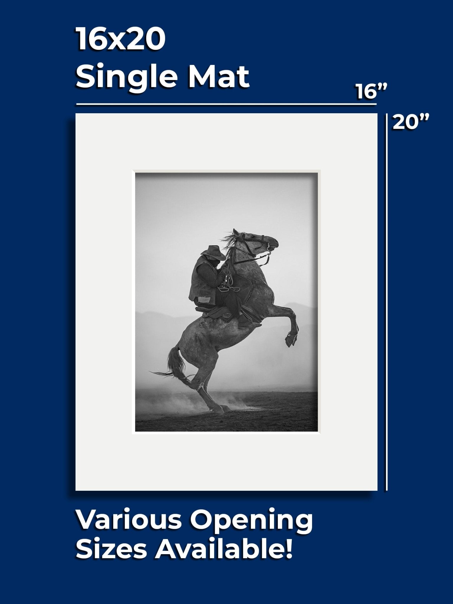 Gallery Series Single Mat - 16" x 20" - GalleryMats.com